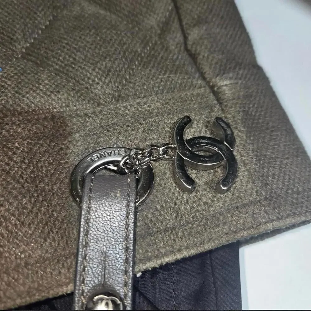 Chanel canvas tote